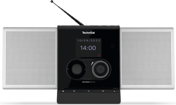 Produktbild TechniSat MultyRadio 600 CD IR (DAB+, UKW, Internetradio, WLAN, Bluetooth)