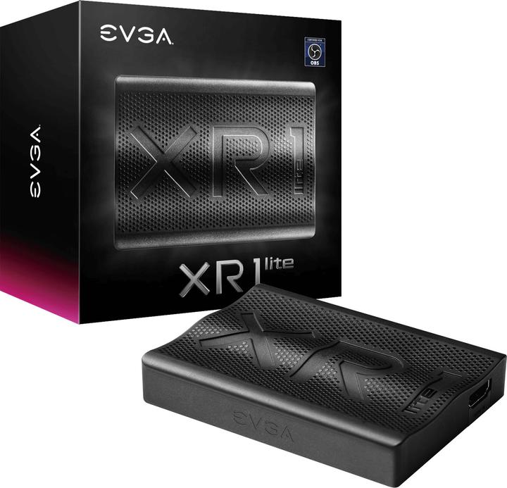Produktbild EVGA XR1 Lite Capture Device, 4K Pass Through, Audio Mixer - USB 3.0