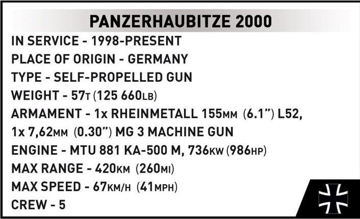 Produktbild Cobi Panzerhaubitze 2000