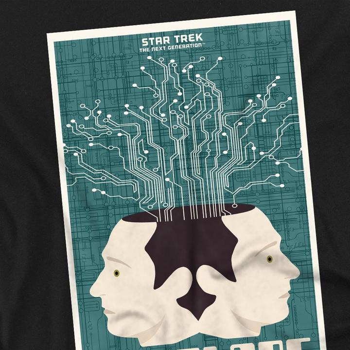 Actual product image Mens The Next Generation Season 1 Episode 13 T-Shirt (3XL)