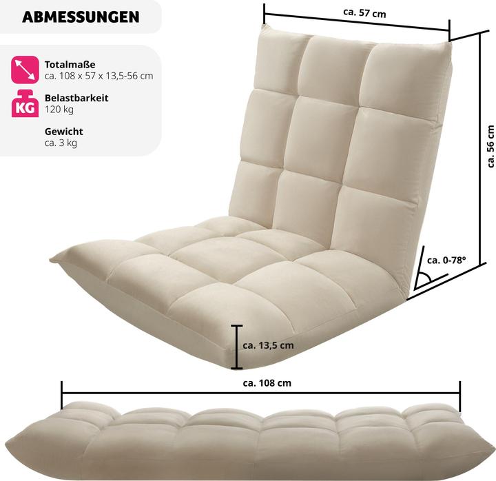 Actual product image tectake Snooze