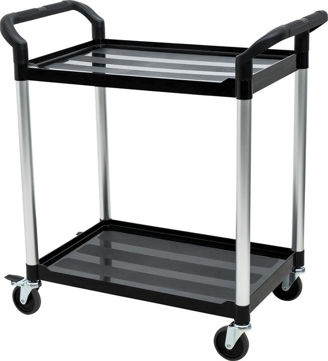Immagine prodotto Stier Carrello di servizio con 2 ripiani lungh.xlargh.xalt. 860x480x930 mm