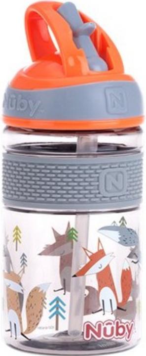 Produktbild Nuby Trinkhalmbecher TRITAN mit hartem Mundstück und Griff (360 ml)