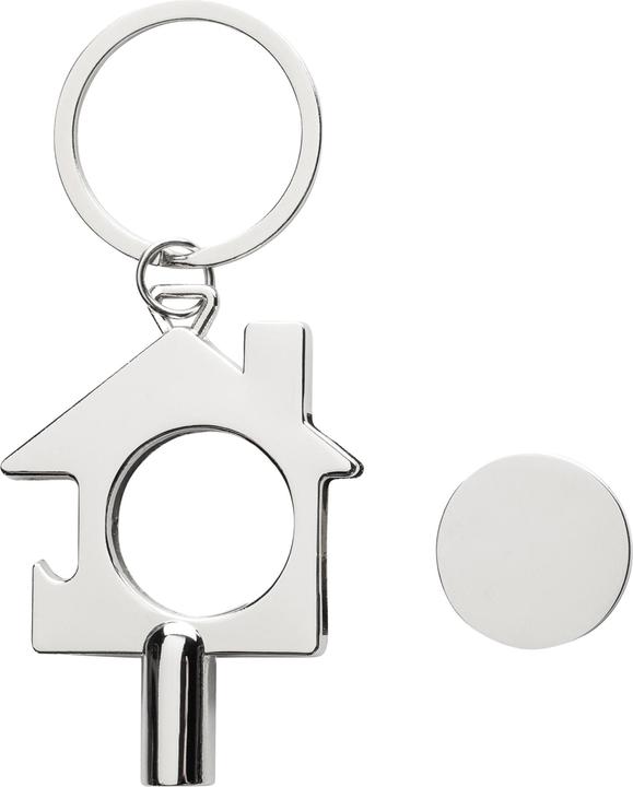 Actual product image Xd Collection 3 in 1 Zinc Alloy Recycled Keyring