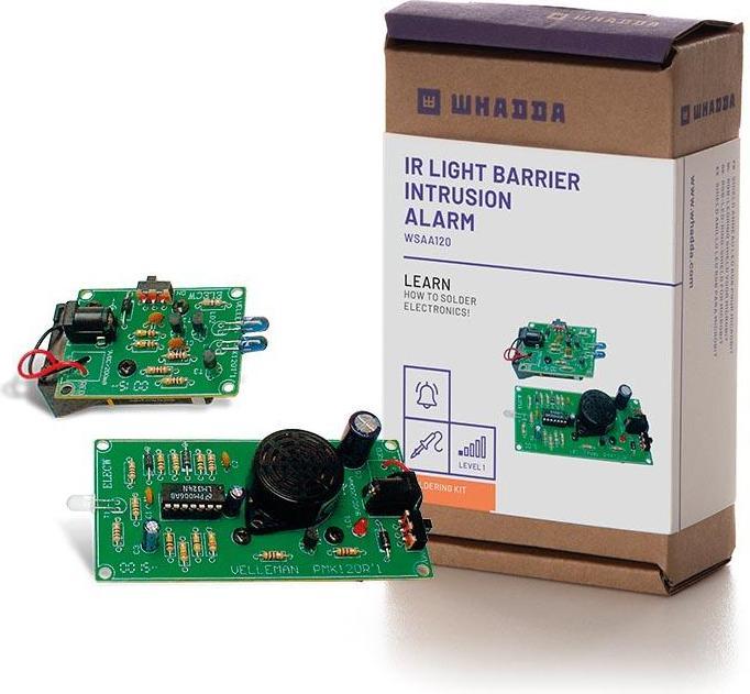 Immagine prodotto Whadda Allarme antintrusione con barriera luminosa IR
