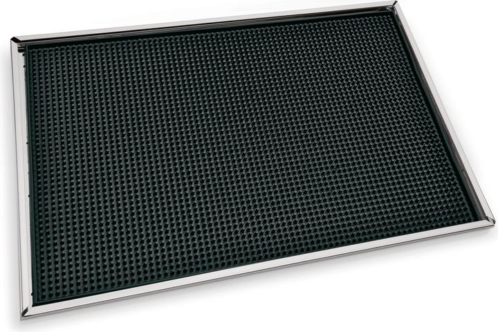 Image du produit WAS Tapis de bar Rubber Cadre en acier inoxydable Classique (Tapis de bar)