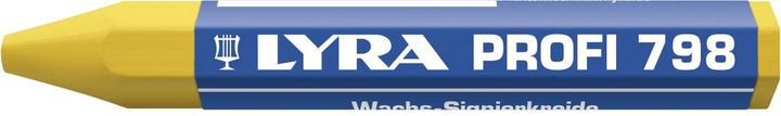 Produktbild Lyra Wachskreide 798 Sechskantform gelb Inhalt 12 Stück (Gelb, 12 mm, 12 x)