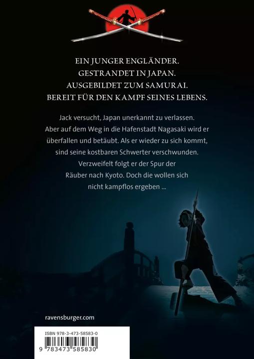 Actual product image Ravensburger Samurai, Band 5: Der Ring des Wassers (German, Chris Bradford, 2021)