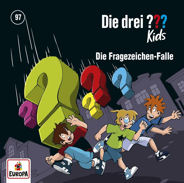 Actual product image The three DREI FRAGEZEICHEN Kids 97 - The Question Mark Trap (Boris Pfeiffer, German)
