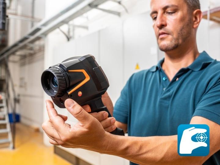 Produktbild Testo 883 Wärmebildkamera -30 bis 650 °C 27 Hz WiFi
