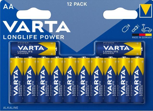 Varta Longlife Power (12 Stk., AA, 2960 mAh)