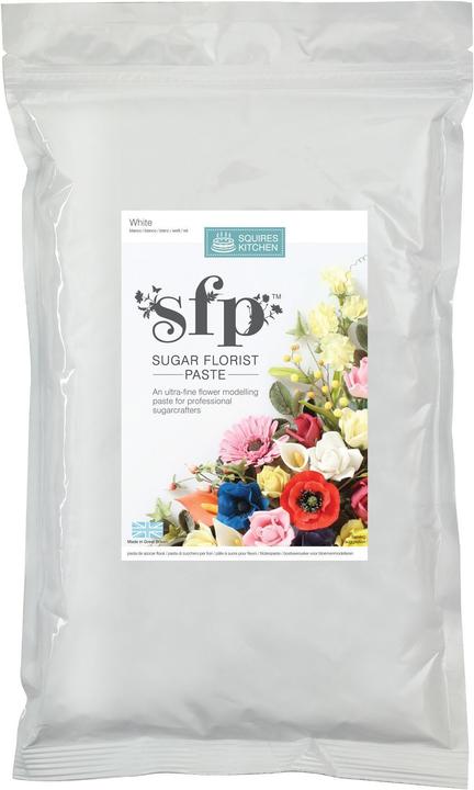 Image du produit Squires Kitchen Pâte à fleurs blanche (1000 g)