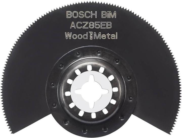 Produktbild Bosch Professional Zubehör BIM Segmentsägeblatt ACZ 85 EB, Wood and Metal, 85 mm, 1er-Pack