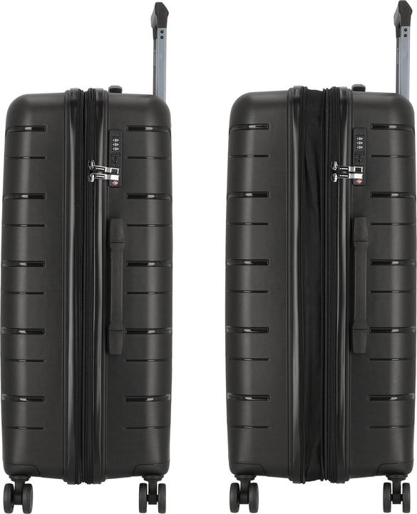 Produktbild Polestream Strz by Asteroid 4 Rollen Trolley L 74 cm mit Dehnfalte (92 l, XL (ab 115l))