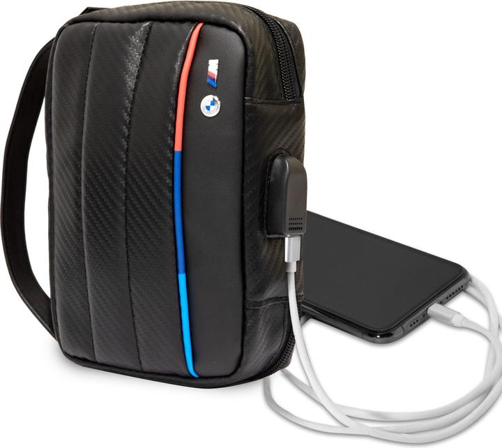 Image du produit BMW Travel Bag Organizer Carbon Tricolor Black, M Collection Universal, BMHBPUCARTCBK