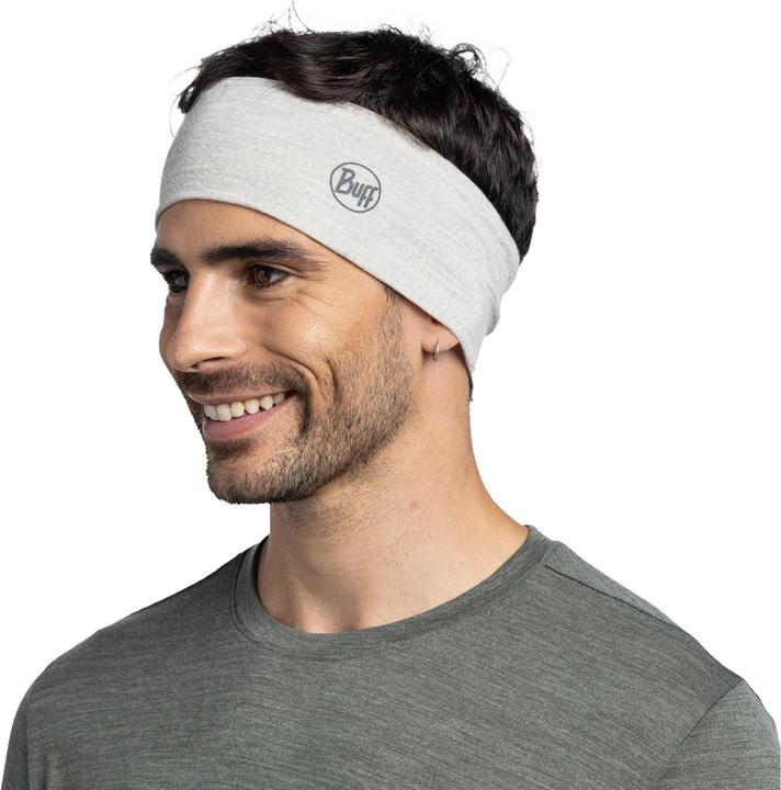 Image du produit Buff Leichtes Merino-Stirnband in Solid Cloud