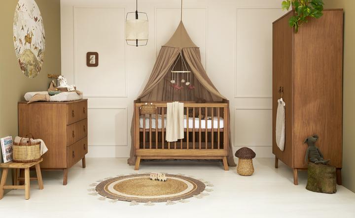 Image du produit Meyco Ciel de lit uni taupe