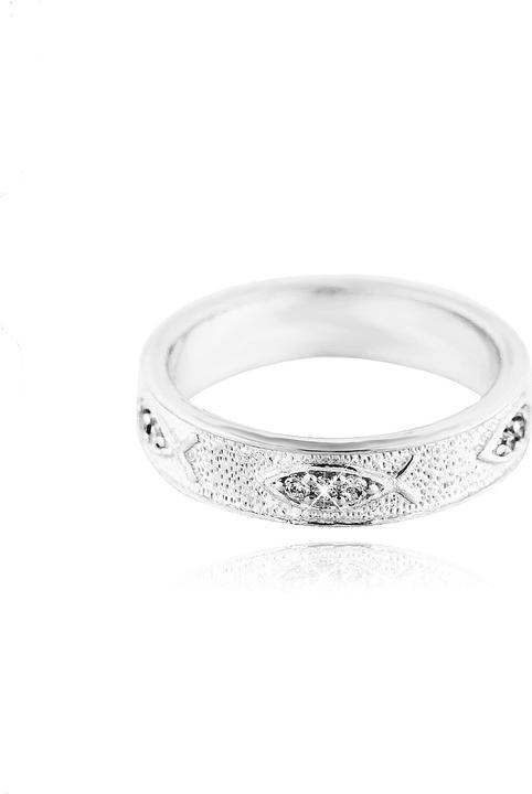 Image du produit Leyda Bague Poisson (50, Argent 925)