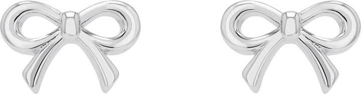 S.Oliver Ohrschmuck für Mädchen, 925 Sterling Silber | Schleife (Silber 925)