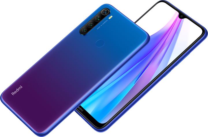 Produktbild Xiaomi Redmi Note 8T (64 GB, Starscape Blue, 6.30", Dual SIM + SD, 48 Mpx, 4G)