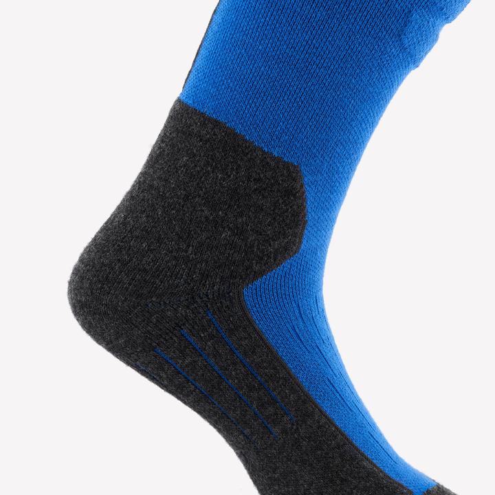 Image du produit Wedze Chaussettes de ski Chaussettes de snowboard adultes - 100 bleu/noir (47, 50)
