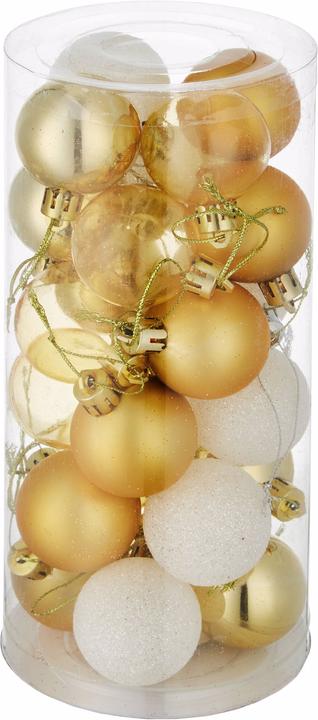 Image du produit tectake Boules de Noël (24 -pièce)