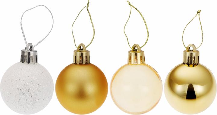 Image du produit tectake Boules de Noël (24 -pièce)