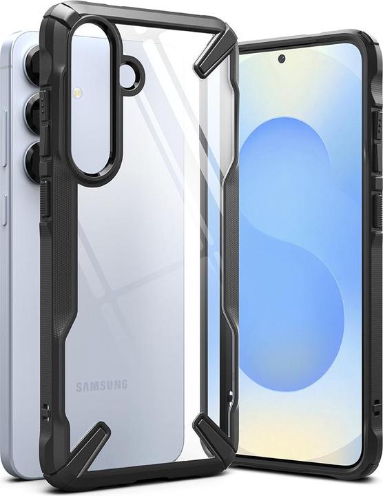 Actual product image Ringke - Fusion X - Samsung Galaxy S25 - Black (Samsung Galaxy S25)