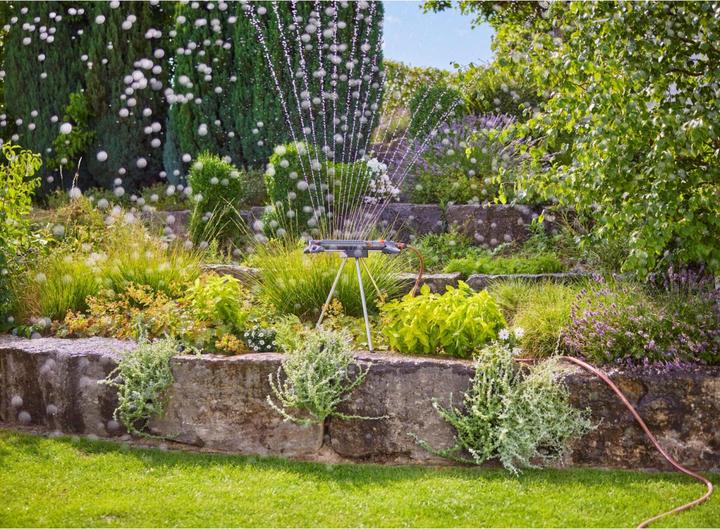 Immagine prodotto Gardena Treppiede per irrigatori (Irrigatore quadrato, Irrigatore circolare, Impianto sprinkler, Irrigatori ad impulso, circolari e a settori)