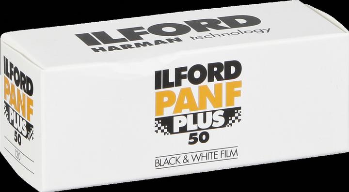 Actual product image Ilford Pan F plus 120