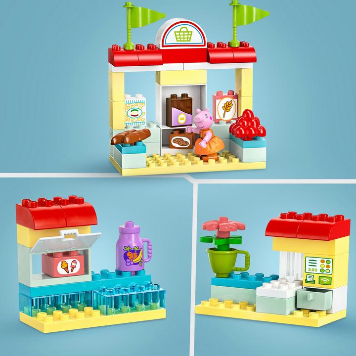 Actual product image LEGO Peppa's supermarket (10434)