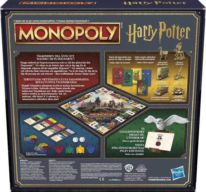 Actual product image Hasbro Gaming Monopoly Harry Potter (Swedish)