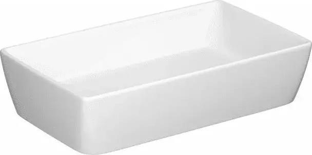 Cersanit countertop washbasin City 60 main character with ceramic stopper (K35-047-ECO) (360 mm, 605 mm)