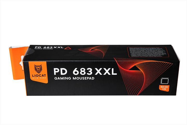 Produktbild Lioncast Liocat Mauspad PD 683 XXL schwarz (XXL)