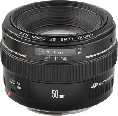 Produktbild Canon EF USM 1,4/50 (Canon EF, Vollformat)