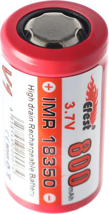 Immagine prodotto Efest IMR 18350 V1 (Pluspol flach) (1 pz., 18350, 800 mAh)