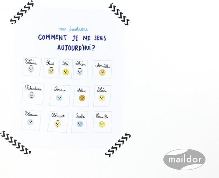 Image du produit Maildor Educatives, Sach 20pl 16x21cm, Appréciations - Multicolore