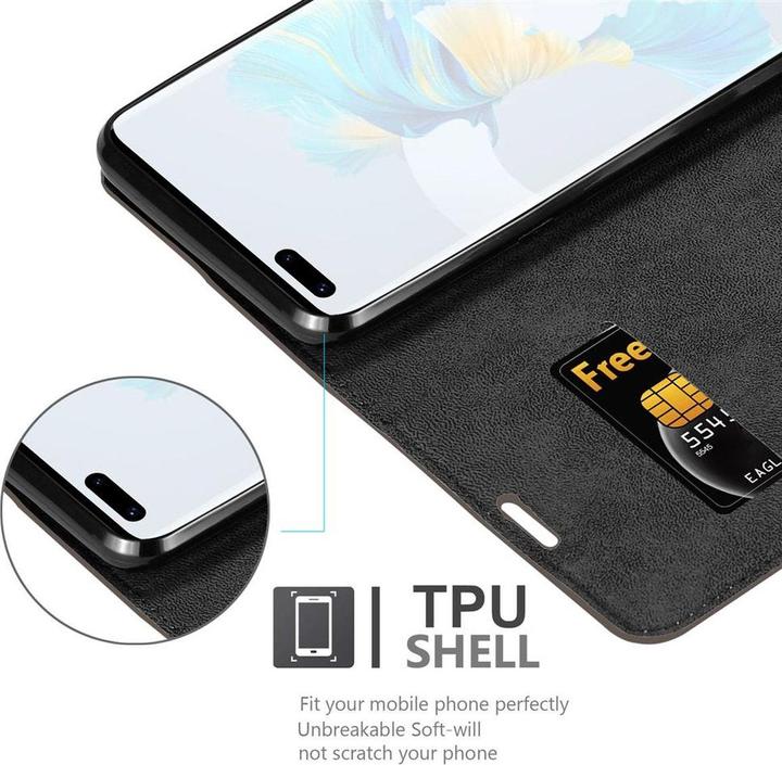 Productafbeelding Cadorabo Boek Onzichtbare Magneethoes (Huawei Mate 40 Pro)