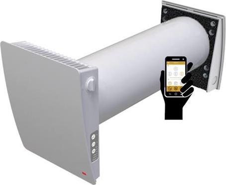 Actual product image Vink DUKA ONE S6 plus wifi - Ø160MM Alt-i-en-løsning incl. styring, med nem tilslutning
