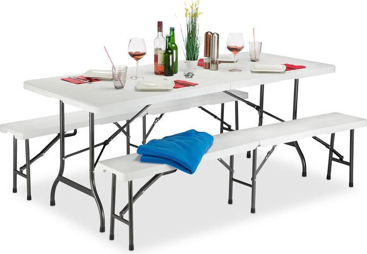 Produktbild Relaxdays Bierzeltgarnitur (180 cm)