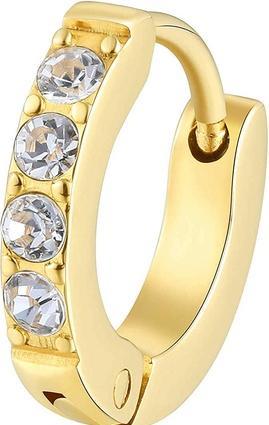 Actual product image Brosway Gold-plated single earrings with Chakra crystals BHKE037 (L)