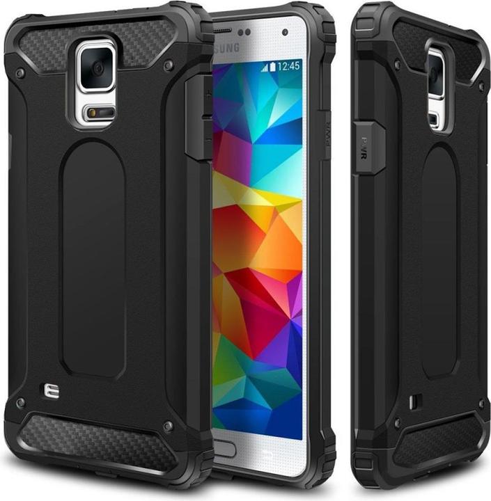 Produktbild Techsuit - Hybrid Armor - Samsung Galaxy S5 G900 - Black (Samsung Galaxy S5)