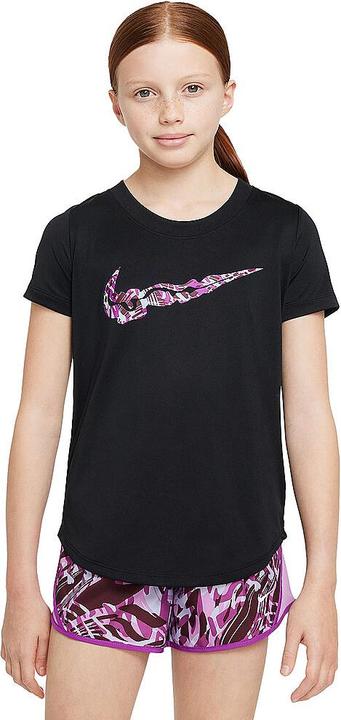 Nike Dri-Fit Big Kids" (Girls" Black L (L)