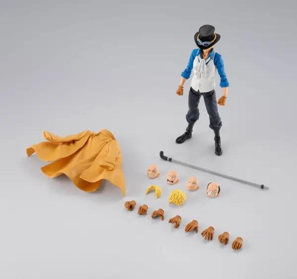 Actual product image Bandai One Piece S.H.Figuarts action figure Sabo Revolutionary Army Chief of Staff Ver. 16 cm