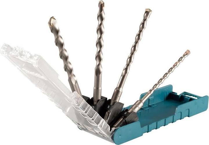Immagine prodotto Makita Set Di Punte Per Trapano Sds-Plus Tct 4 Pezzi (6 mm, 12 mm, 10 mm, 8 mm)