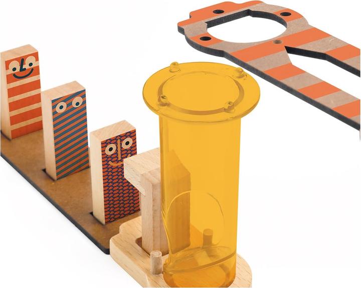 Actual product image Djeco Chain reaction game Zig & Go Junior