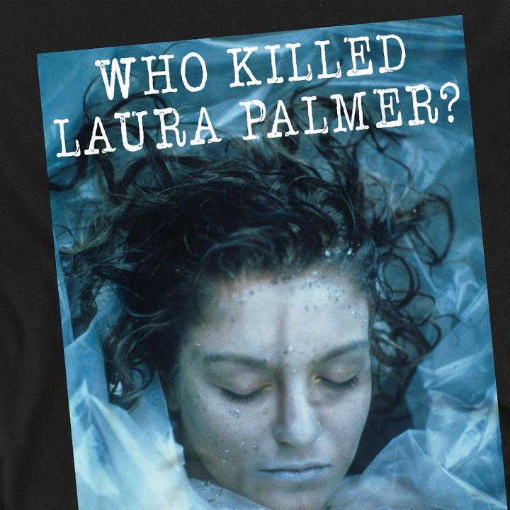 Actual product image Twin Peaks Mens Who Killed Laura T-Shirt (XL)