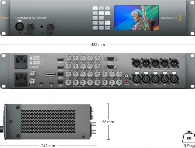 Immagine prodotto Blackmagic UltraStudio 4K Extreme 3 (Digitale -> Digitale)