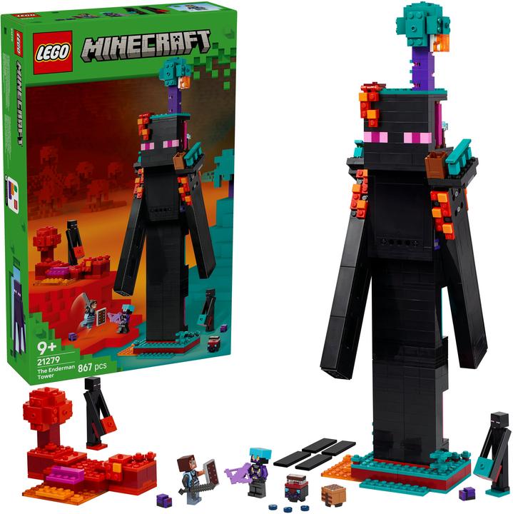 Productafbeelding LEGO Der Enderman-Turm (21279, LEGO Minecraft)