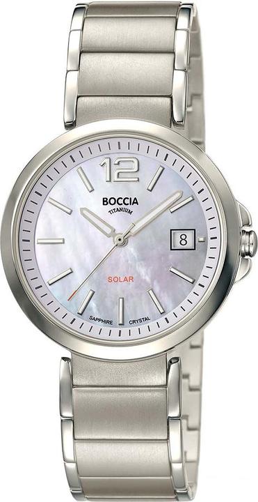 Image du produit Boccia 3332-01 Montre femme Solar Titanium 35mm 5ATM (Montre analogique)